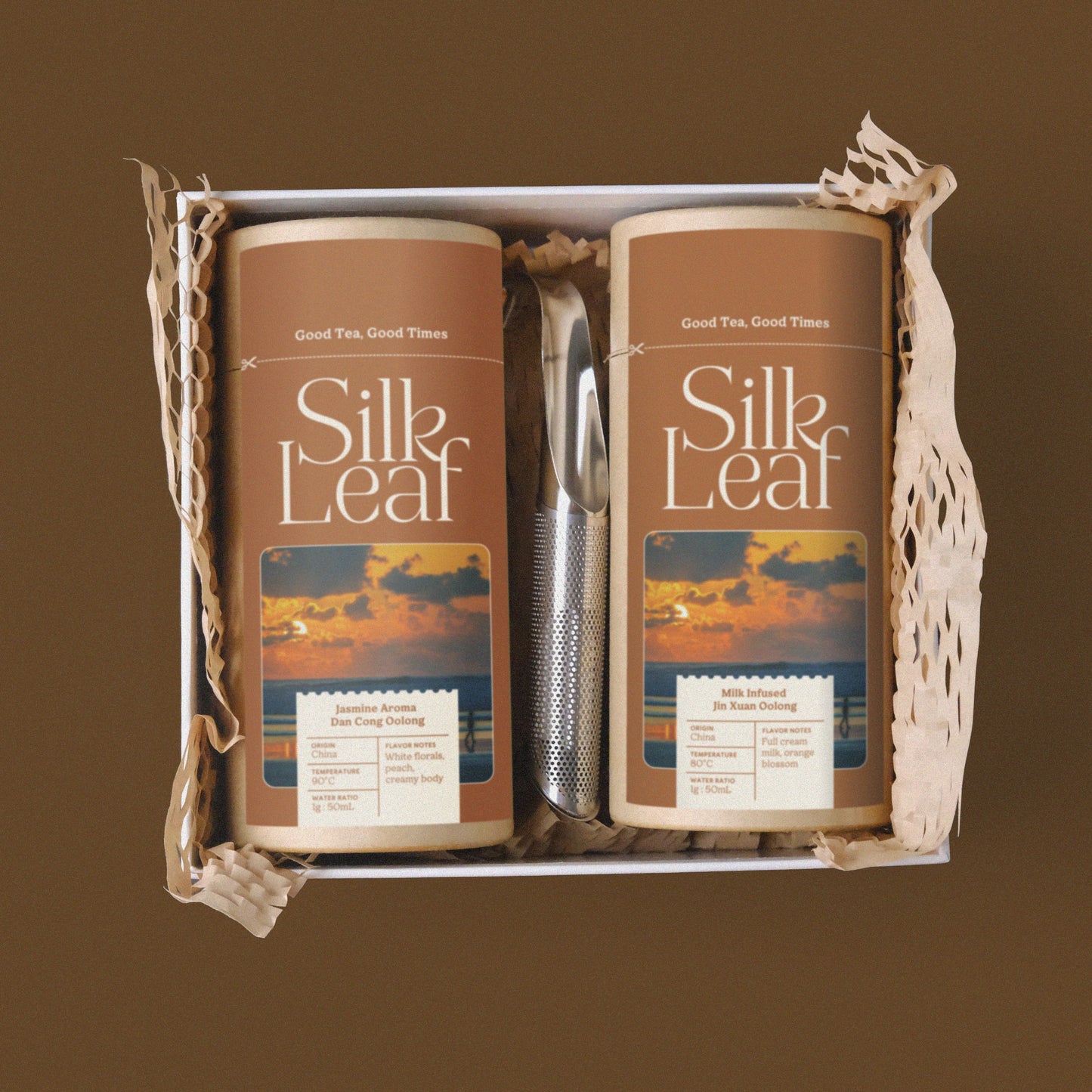 Tea Gift Set with Strainer